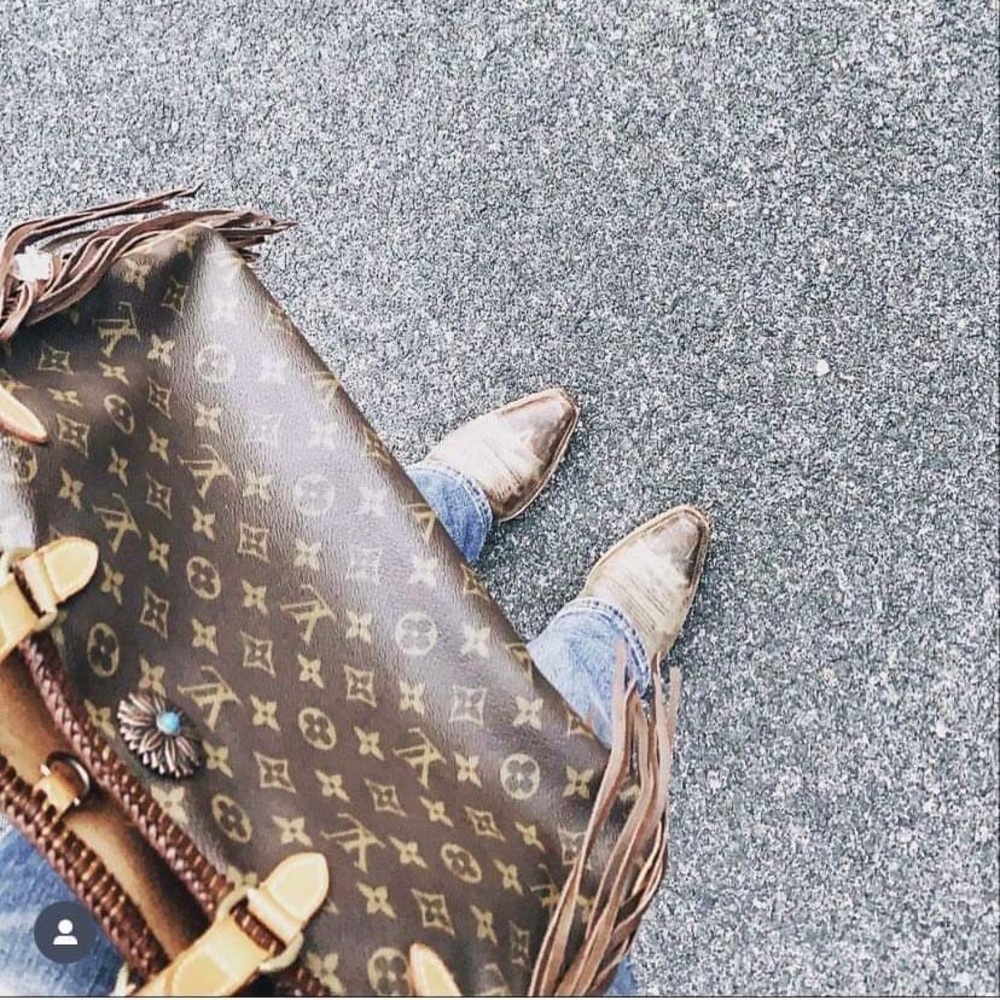 Authentic Louis Vuitton Bag- western flare 🌵